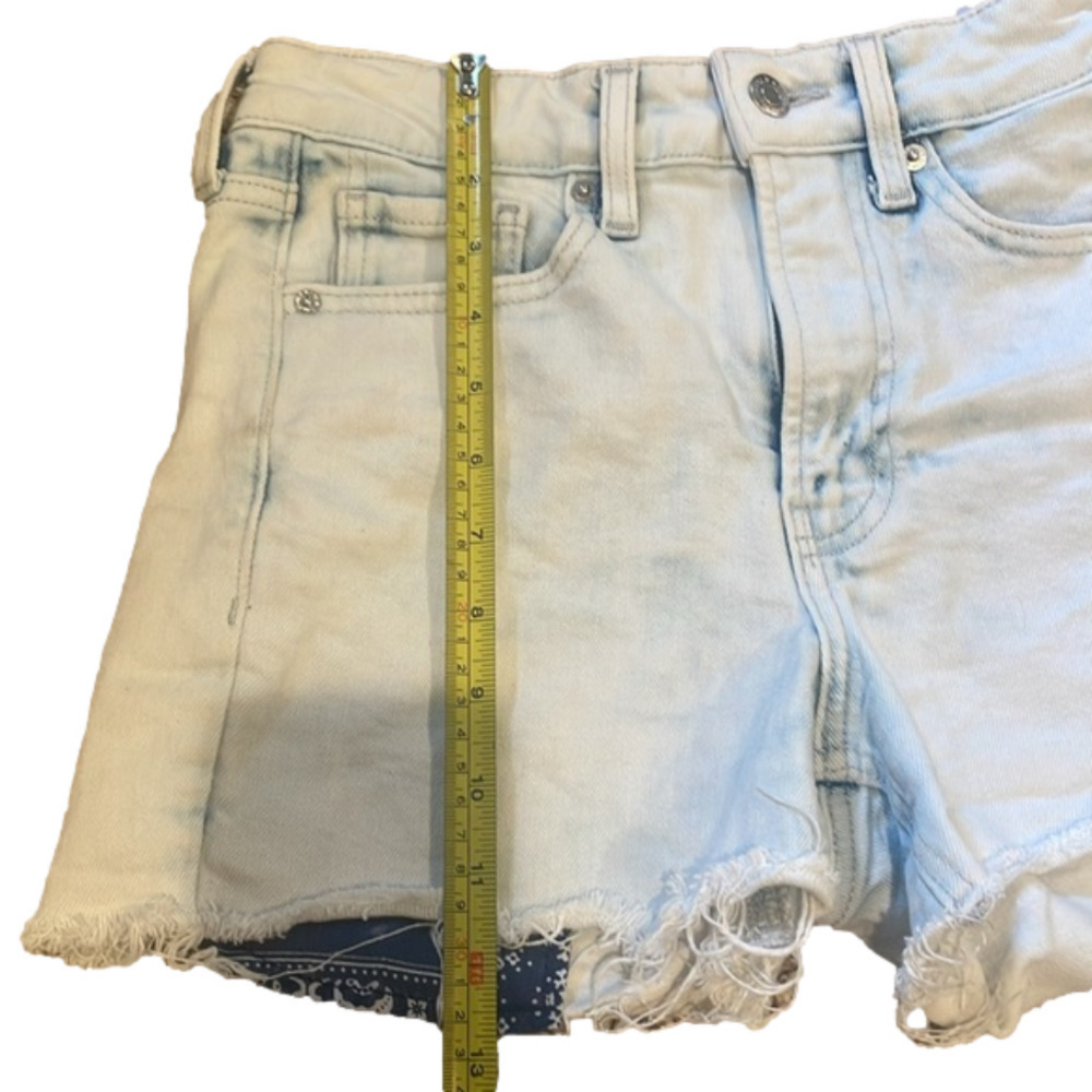 Old Navy paisley pockets Jean shorts - Picture 7 of 8